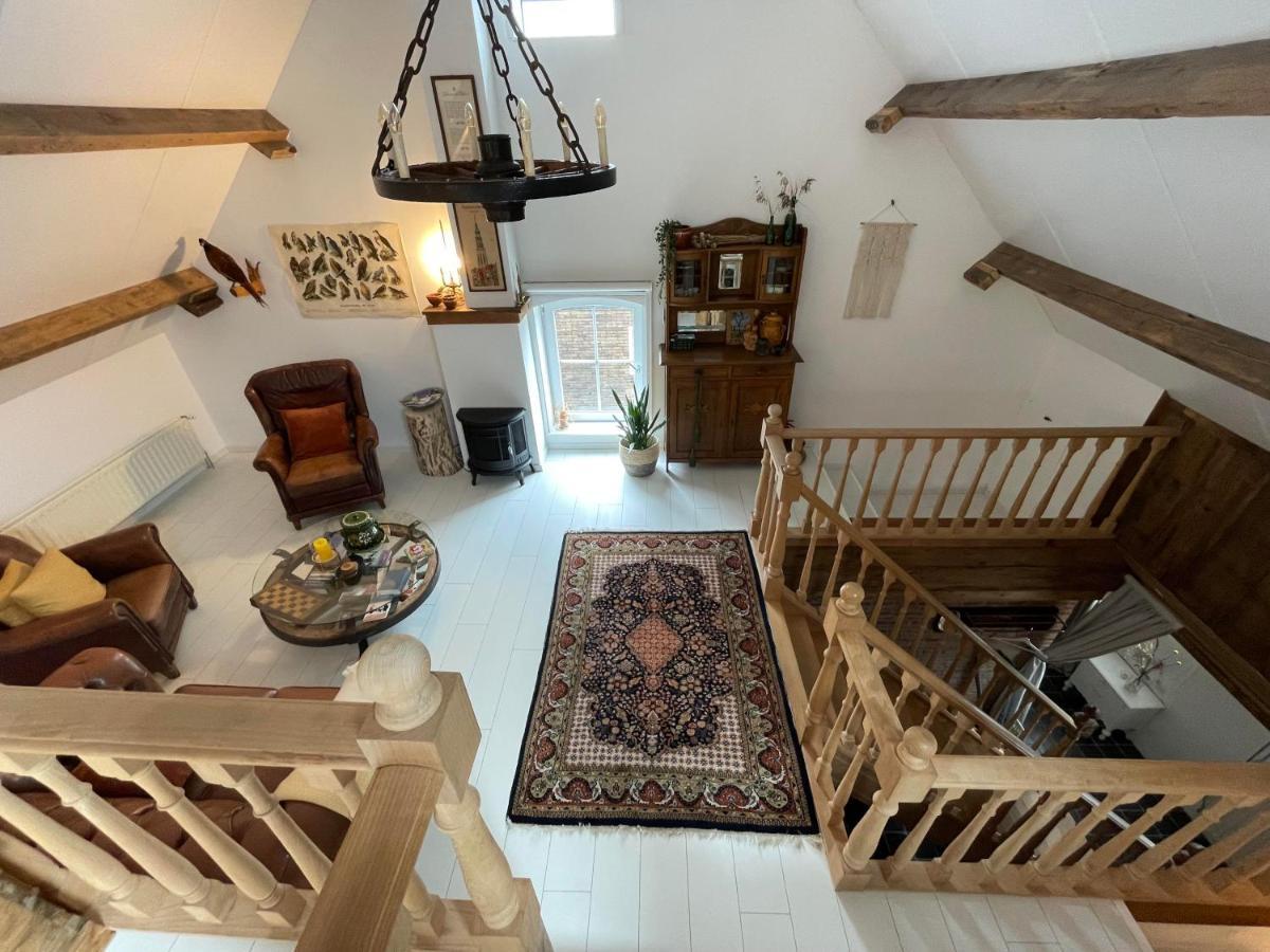 B&B Droom In De Polder -De Salon- Luxe Appartement Met Prive-Sauna Arnemuiden Bagian luar foto