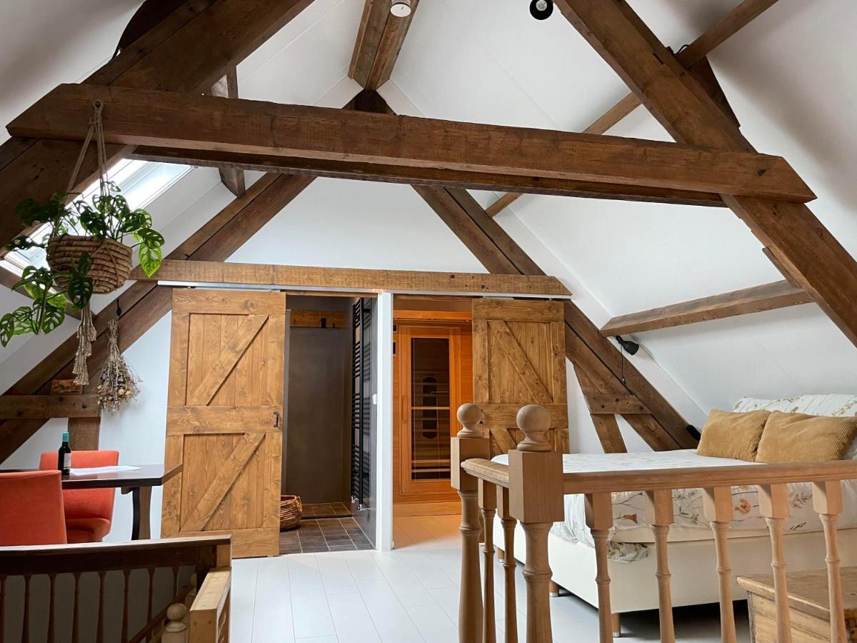 B&B Droom In De Polder -De Salon- Luxe Appartement Met Prive-Sauna Arnemuiden Bagian luar foto