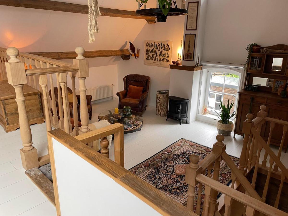B&B Droom In De Polder -De Salon- Luxe Appartement Met Prive-Sauna Arnemuiden Bagian luar foto