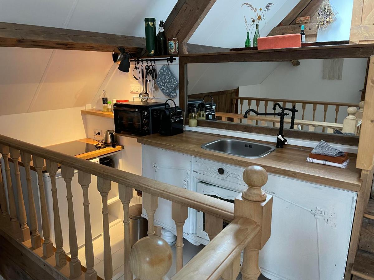 B&B Droom In De Polder -De Salon- Luxe Appartement Met Prive-Sauna Arnemuiden Bagian luar foto