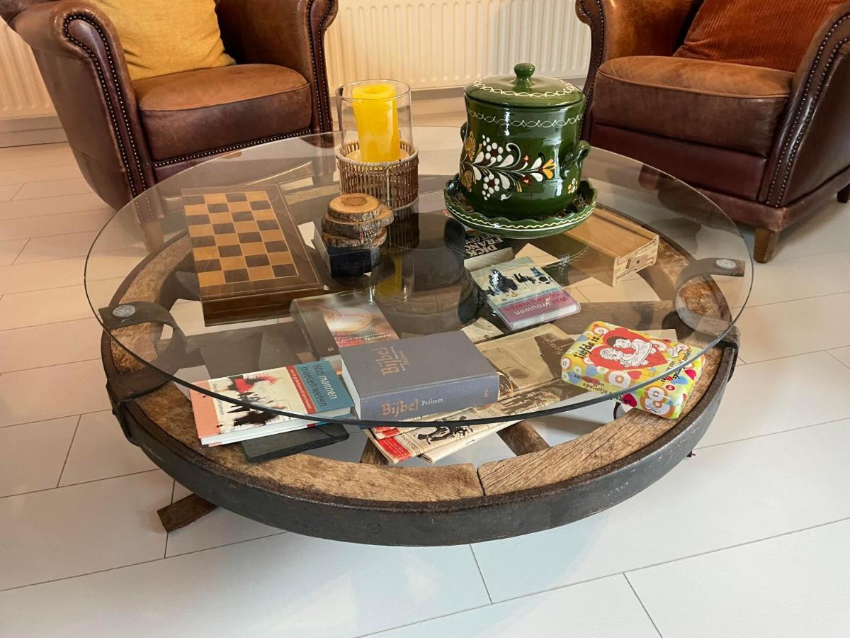 B&B Droom In De Polder -De Salon- Luxe Appartement Met Prive-Sauna Arnemuiden Bagian luar foto